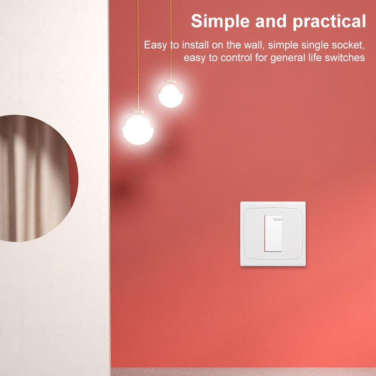 Wall Plate with Screw for Blank Inserts - 1 Hole, Use around the world(White) - Consumer Electronics by buy2fix | Online Shopping UK | buy2fix