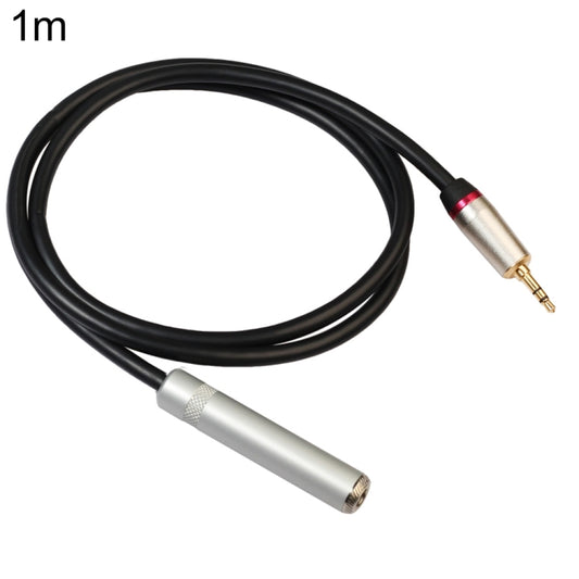 REXLIS TC128MF 3.5mm Male to 6.5mm Female Audio Adapter Cable, Length: 1m - Audio Adapter by REXLIS | Online Shopping UK | buy2fix