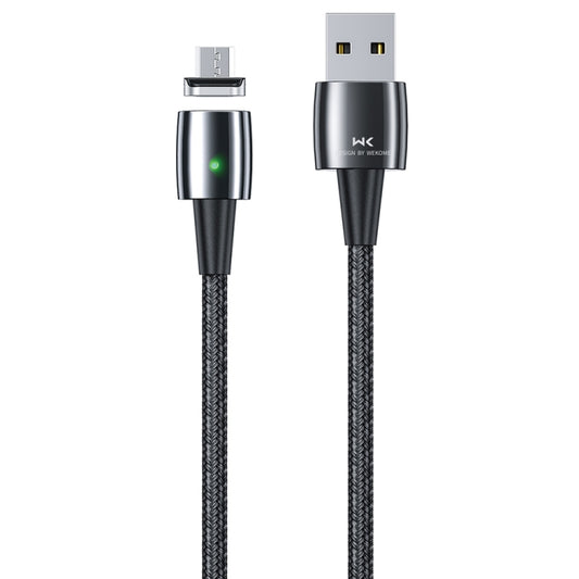 WK WDC-165m 3A Micro USB Magnetic Attraction Charging Data Cable, Length: 1m -  by WK | Online Shopping UK | buy2fix