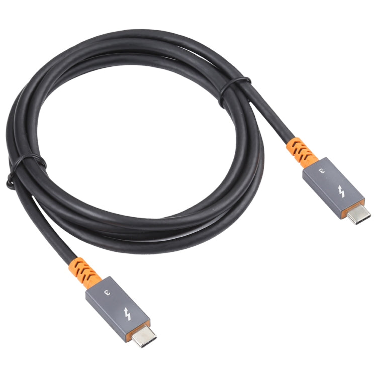 9049 100W USB-C / Type-C Male to USB-C / Type-C Male Two-color Data Cable 4K Audio Video Cable for Thunderbolt 3, Cable Length:1.5m -  by buy2fix | Online Shopping UK | buy2fix