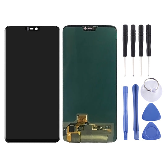 For OnePlus 6 with Digitizer Full Assembly OEM LCD Screen (Black) - LCD Screen by buy2fix | Online Shopping UK | buy2fix