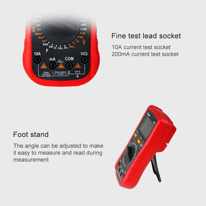 Kaisi 9805 Anti-burning Multifunctional Digital Universal Multimeter Auto-Range Digital Multimeter - Current & Voltage Tester by Kaisi | Online Shopping UK | buy2fix