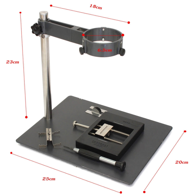 Kaisi F-201 Hot Air Heat Gun Clamp Bracket Holder Rework Soldering Station - Repair Platform by Kaisi | Online Shopping UK | buy2fix