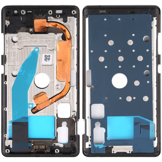 Front Housing LCD Frame Bezel Plate for Nokia 8 Sirocco (Black) - Full Housing Cover by buy2fix | Online Shopping UK | buy2fix