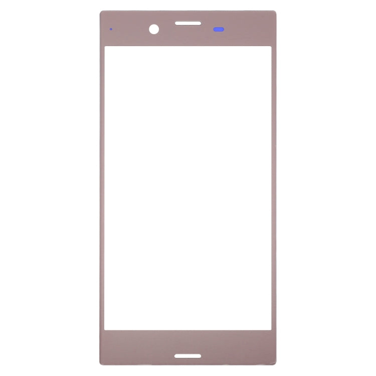 Front Screen Outer Glass Lens for Sony Xperia XZ(Rose Gold) - Repair & Spare Parts by buy2fix | Online Shopping UK | buy2fix