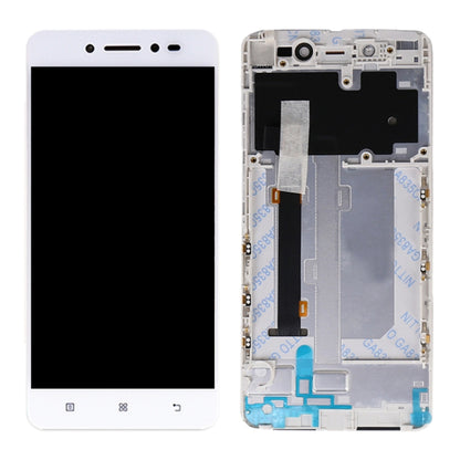 OEM LCD Screen for Lenovo S90 S90-T S90-U S90-A Digitizer Full Assembly with Frame (White) - LCD Screen by buy2fix | Online Shopping UK | buy2fix