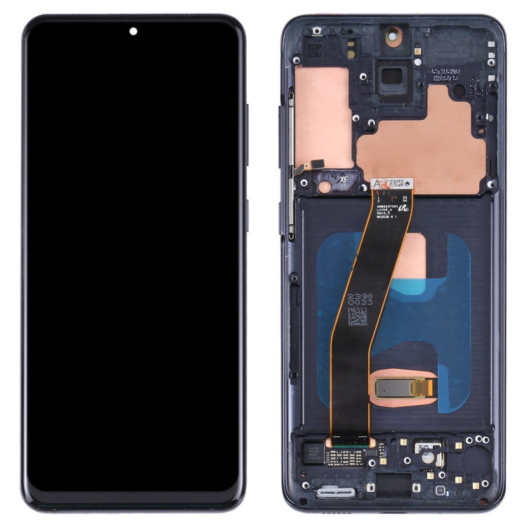 Original LCD Screen and Digitizer Full Assembly with Frame for Samsung Galaxy S20 5G SM-G981B(Black) - LCD Screen by buy2fix | Online Shopping UK | buy2fix