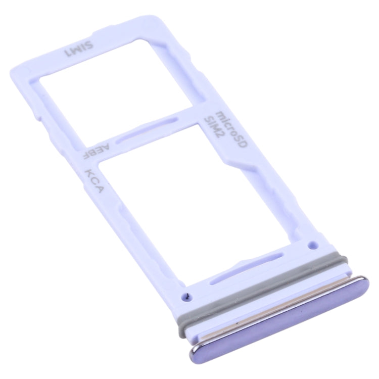 For Samsung Galaxy A72 SM-A725 SIM Card Tray + SIM Card Tray / Micro SD Card Tray (Purple) - Repair & Spare Parts by buy2fix | Online Shopping UK | buy2fix