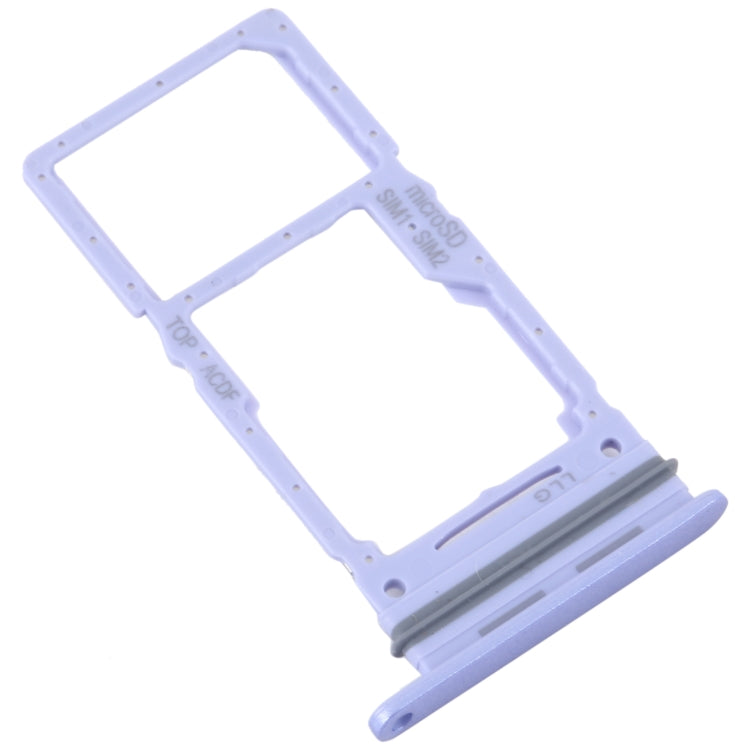 For Samsung Galaxy A34 SM-A346 Original SIM Card Tray + SIM / Micro SD Card Tray (Purple) - Repair & Spare Parts by buy2fix | Online Shopping UK | buy2fix