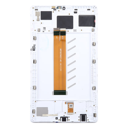 For Samsung Galaxy Tab A7 Lite SM-T220 WiFi Edition Original LCD Screen Digitizer Full Assembly with Frame (White) - LCD Screen by buy2fix | Online Shopping UK | buy2fix