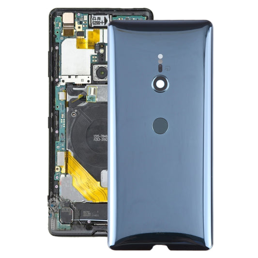 Original Battery Back Cover with Fingerprint for Sony Xperia XZ3(Green) -  by buy2fix | Online Shopping UK | buy2fix