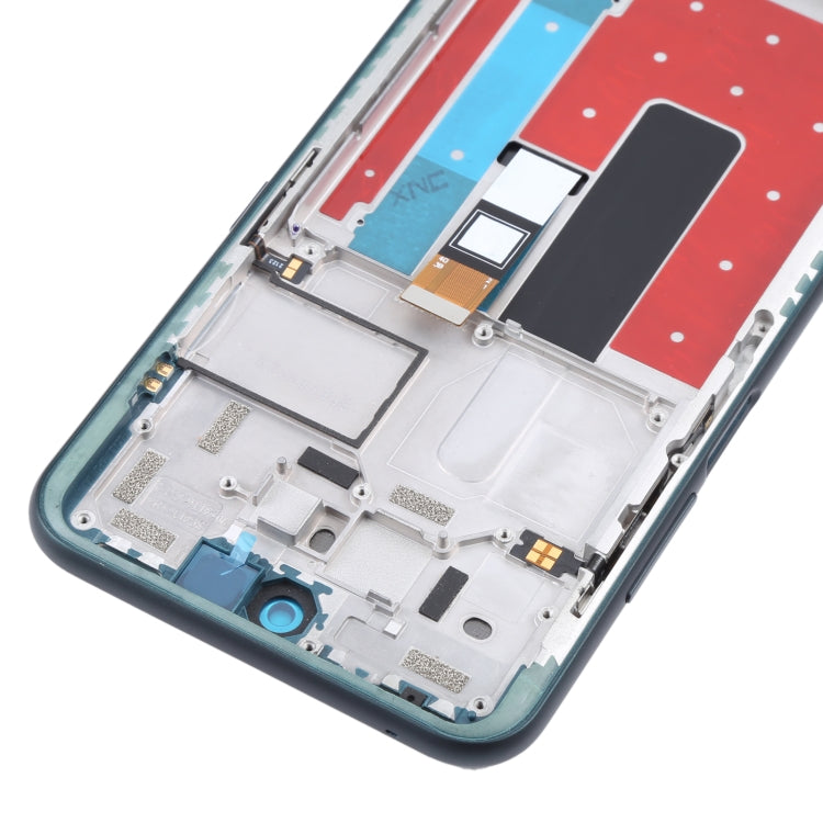 LCD Screen and Digitizer Full Assembly with Frame for Nokia X10 TA-1350 TA-1332(Green) - LCD Screen by buy2fix | Online Shopping UK | buy2fix