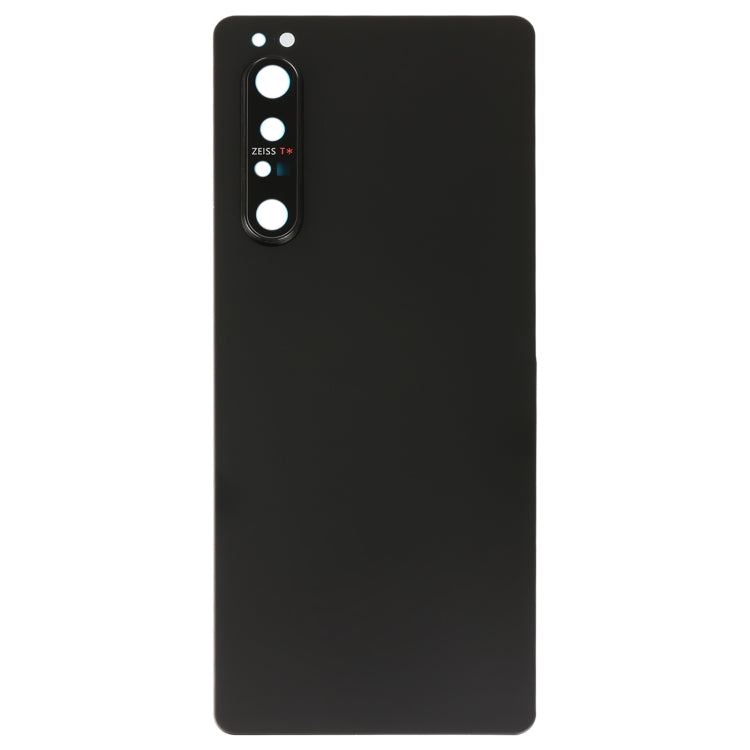 Original Battery Back Cover with Camera Lens Cover for Sony Xperia 1 II(Black) - Repair & Spare Parts by buy2fix | Online Shopping UK | buy2fix
