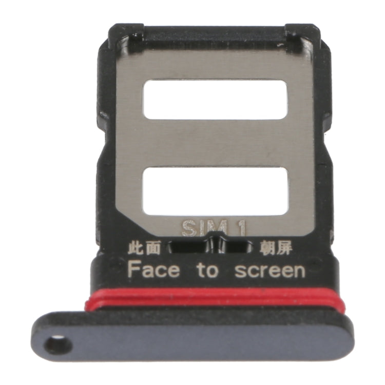 SIM Card Tray + SIM Card Tray For Xiaomi Poco F4 GT (Black) - Repair & Spare Parts by buy2fix | Online Shopping UK | buy2fix