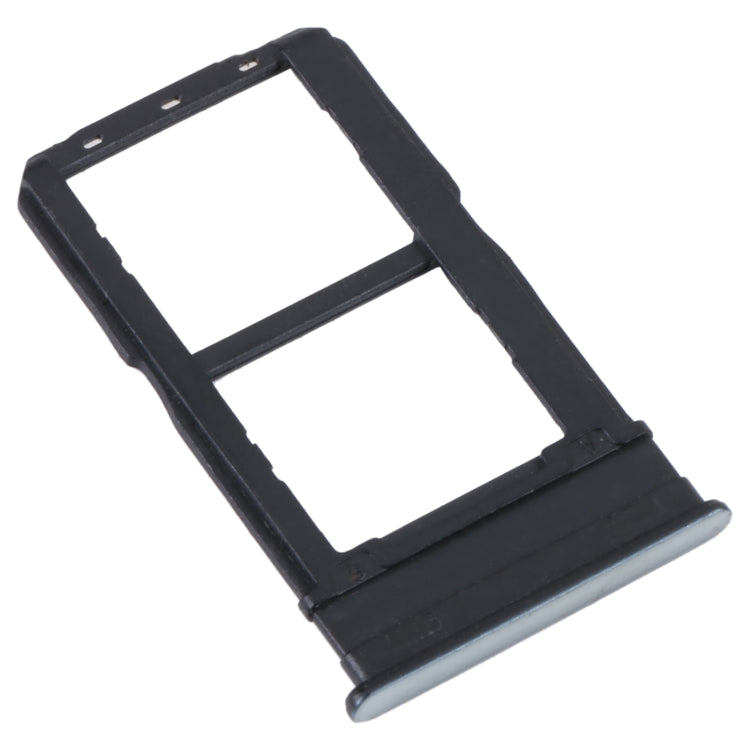 For Realme GT Neo3 SIM Card Tray + SIM Card Tray (Silver) - Card Socket by buy2fix | Online Shopping UK | buy2fix