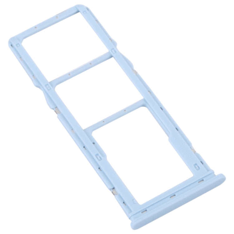 For Xiaomi Redmi A1 2022 / Redmi A1+ SIM Card Tray + SIM Card Tray + Micro SD Card Tray (Blue) - Card Tray by buy2fix | Online Shopping UK | buy2fix