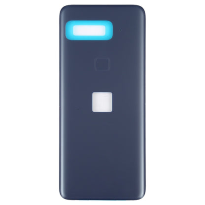 Glass Battery Back Cover for Asus Smartphone for Snapdragon Insiders, Fingerprint Hole(Dark Blue) - Repair & Spare Parts by buy2fix | Online Shopping UK | buy2fix