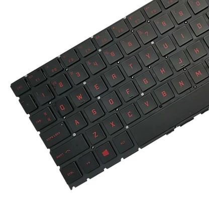 For HP Omen 15-EK 15-EK0019NR 15-EN 15-EN0013DX TPN-Q236 Laptop Keyboard (Red) - HP Spare Parts by buy2fix | Online Shopping UK | buy2fix