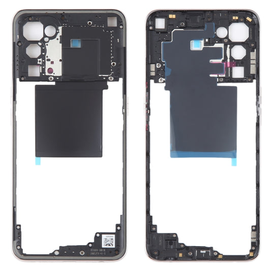 For OPPO Reno5 5G Original Middle Frame Bezel Plate (Gold) - Frame Bezel Plate by buy2fix | Online Shopping UK | buy2fix