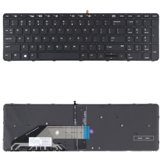 For HP Probook 650 G2 G3 655 G3 450 G3 841137-001 US Version Keyboard with Backlight - Replacement Keyboards by buy2fix | Online Shopping UK | buy2fix
