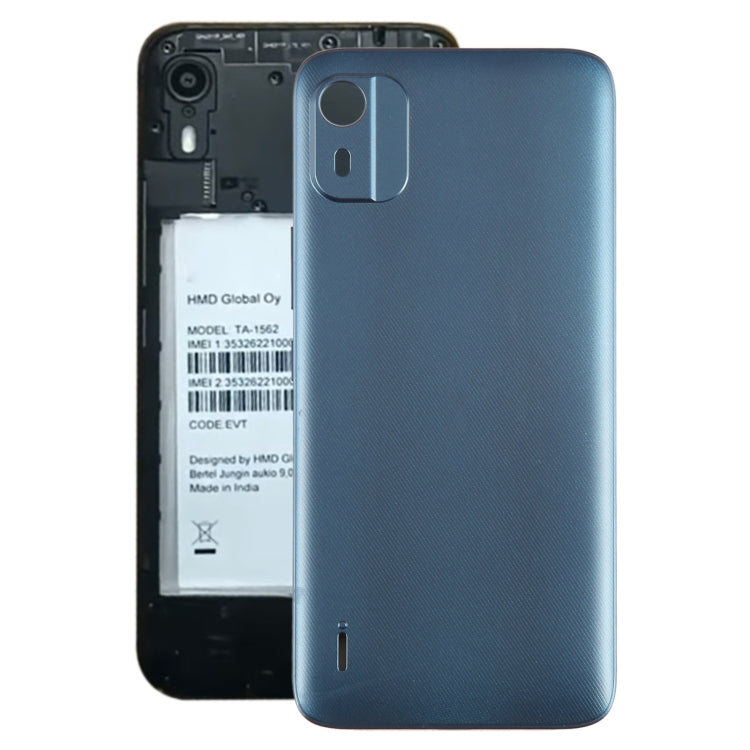 For Nokia C12 Original Battery Back Cover(Blue) - Back Cover by buy2fix | Online Shopping UK | buy2fix