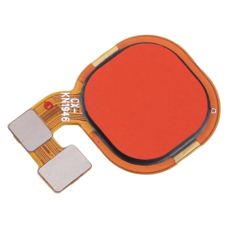 For Infinix Hot 10 X682B Original Fingerprint Sensor Flex Cable (Red) - Flex Cable by buy2fix | Online Shopping UK | buy2fix