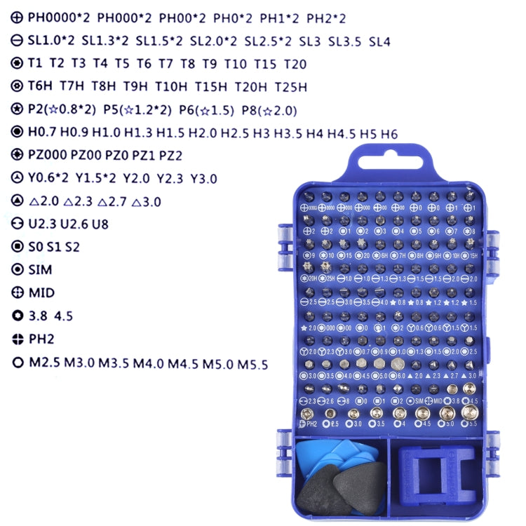 115 in 1 Screwdriver Repair Tools Kit - Repair & Spare Parts by buy2fix | Online Shopping UK | buy2fix