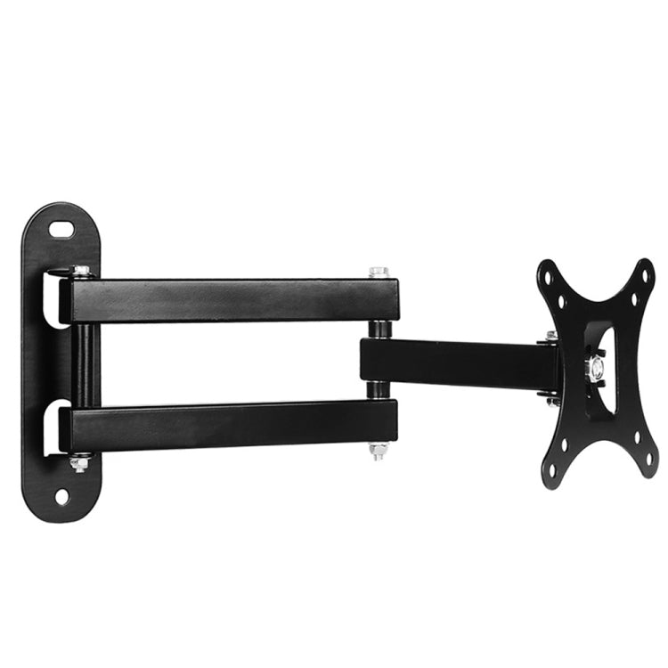 14-27 inch Universal Rotatable Retractable Computer Monitor Three Arms Wall Mount Bracket - Consumer Electronics by buy2fix | Online Shopping UK | buy2fix