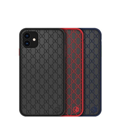 For iPhone 12 / 12 Pro PINWUYO Series 2 Generation PC + TPU Anti-drop All-inclusive Protective Case(Red) - iPhone 12 / 12 Pro Cases by PINWUYO | Online Shopping UK | buy2fix