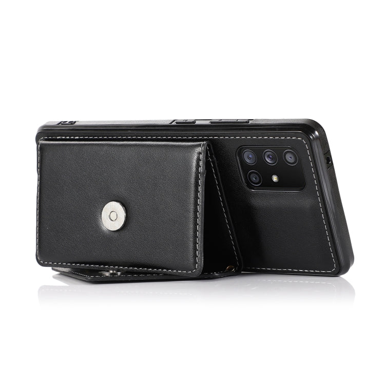 For Samsung Galaxy S20 FE Multi-functional Cross-body Card Bag TPU+PU Back Cover Case with Holder & Card Slot & Wallet(Black) - Samsung Accessories by buy2fix | Online Shopping UK | buy2fix
