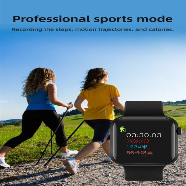LD5 1.54 inch Color Screen Smart Watch, IP67 Waterproof, Support Bluetooth Phone / Heart Rate Monitoring / Blood Pressure Monitoring / Sleep Monitoring(Blue) - Smart Wear by buy2fix | Online Shopping UK | buy2fix