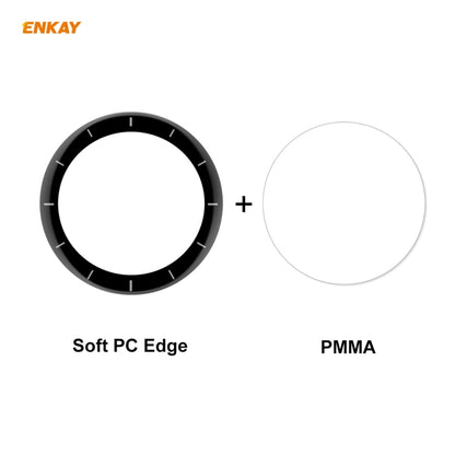 For Venu 2 / Vivoactive 4 45mm 5 PCS ENKAY Hat-Prince 3D Full Screen Soft PC Edge + PMMA HD Screen Protector Film - Screen Protector by ENKAY | Online Shopping UK | buy2fix