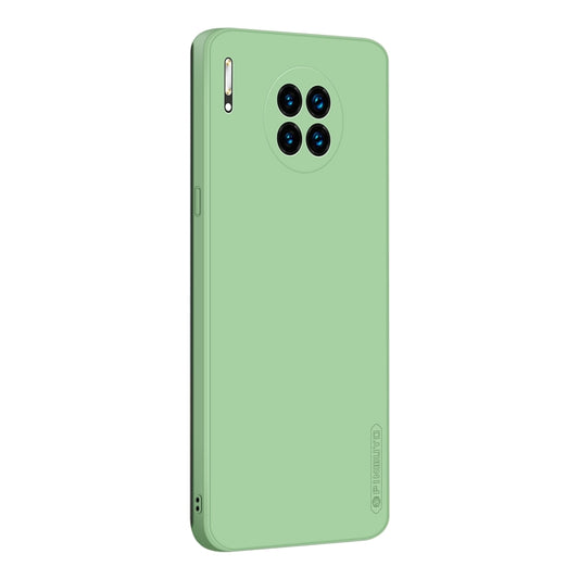 For Huawei Mate 30 Pro PINWUYO Sense Series Liquid Silicone TPU Mobile Phone Case(Green) - Huawei Cases by PINWUYO | Online Shopping UK | buy2fix