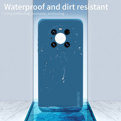 For Huawei Mate 40 Pro PINWUYO Sense Series Liquid Silicone TPU Mobile Phone Case(Blue) - Huawei Cases by PINWUYO | Online Shopping UK | buy2fix