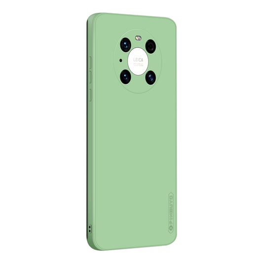 For Huawei Mate 40 Pro PINWUYO Sense Series Liquid Silicone TPU Mobile Phone Case(Green) - Huawei Cases by PINWUYO | Online Shopping UK | buy2fix