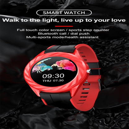 DT10 1.54inch Color Screen Smart Watch IP67 Waterproof,Support Bluetooth Call/Heart Rate Monitoring/Blood Pressure Monitoring/Blood Oxygen Monitoring/Sleep Monitoring(Red) - Smart Wear by buy2fix | Online Shopping UK | buy2fix