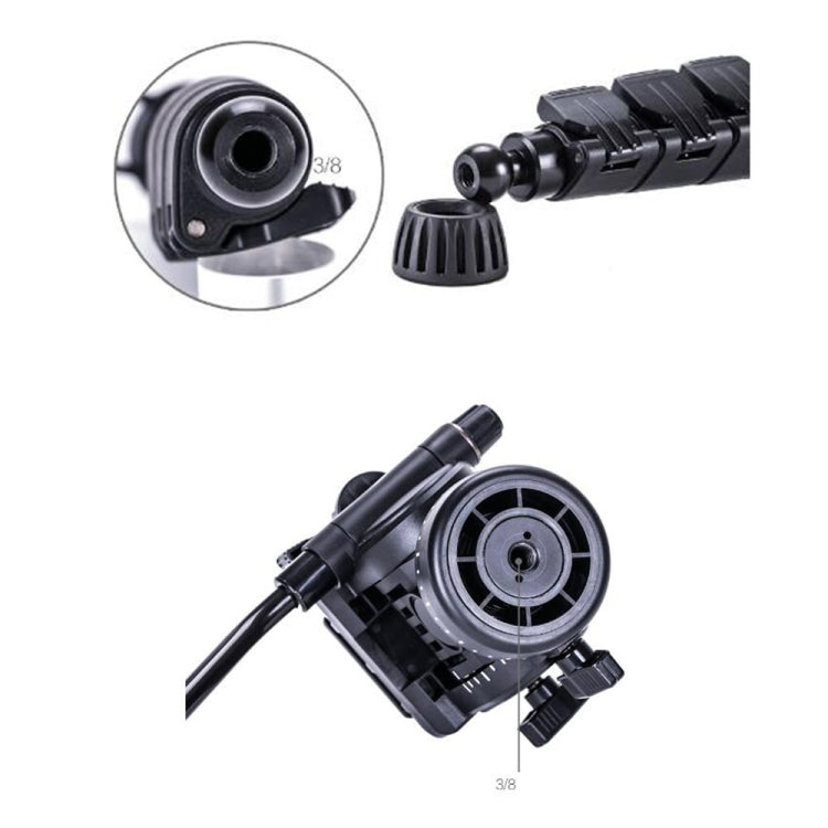 YUNTENG VCT-558 Camera Monopod + Fluid Pan Head + Unipod Holder - Camera Accessories by buy2fix | Online Shopping UK | buy2fix
