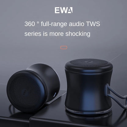 EWA A119 Portable Wireless Bluetooth IPX7 Mini TWS Speaker(Black) - Mini Speaker by EWA | Online Shopping UK | buy2fix