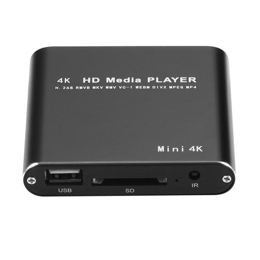 X9 HD Multimedia Player 4K Video Loop USB External Media Player AD Player(US Plug) - Consumer Electronics by buy2fix | Online Shopping UK | buy2fix