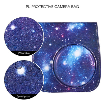 Universe Pattern Full Body Camera PU Leather Case Bag with Strap for FUJIFILM instax mini 9 / mini 8+ / mini 8 - Camera Accessories by buy2fix | Online Shopping UK | buy2fix