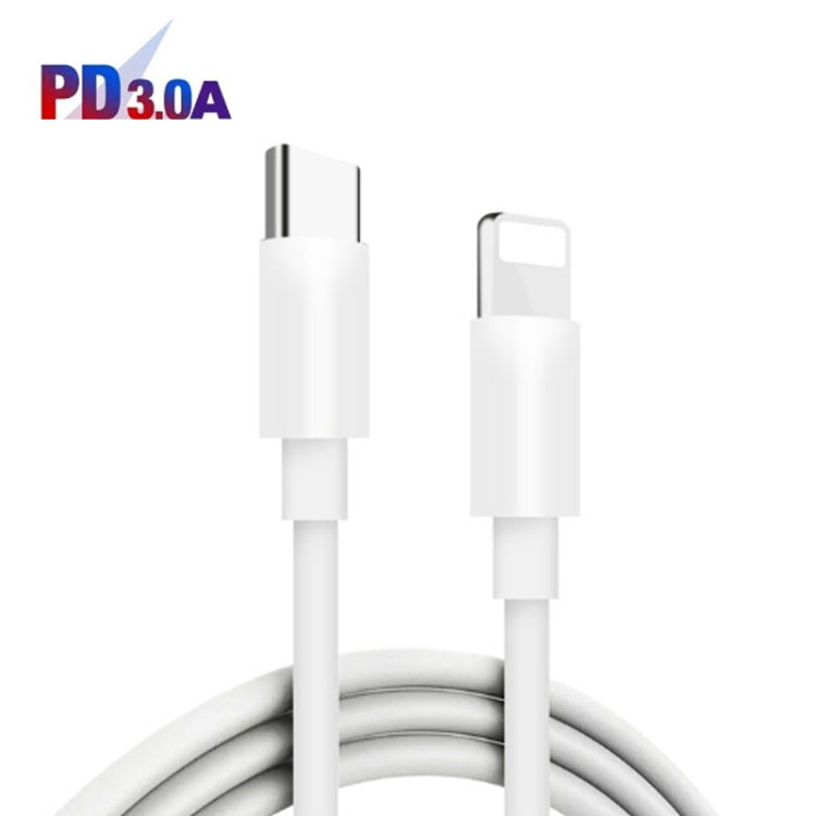 SDC-40W Dual PD USB-C / Type-C Ports Charger with 2m Type-C to 8 Pin Data Cable, US Plug - Apple Accessories by buy2fix | Online Shopping UK | buy2fix