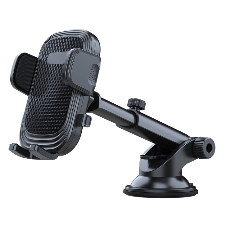 A190+X33 Car Phone Holder Dashboard Sucker Mount Telescopic Long Arm Stand - In Car by buy2fix | Online Shopping UK | buy2fix