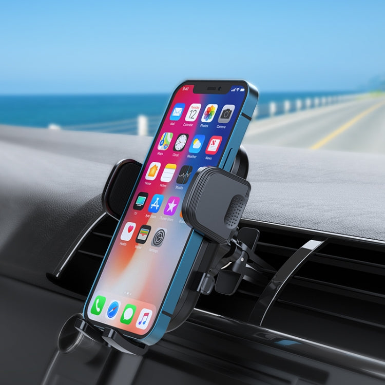 A190+X901 Car Phone Holder Air Vent Mount Coaxial Knob Adjustment Clip Stand - In Car by buy2fix | Online Shopping UK | buy2fix
