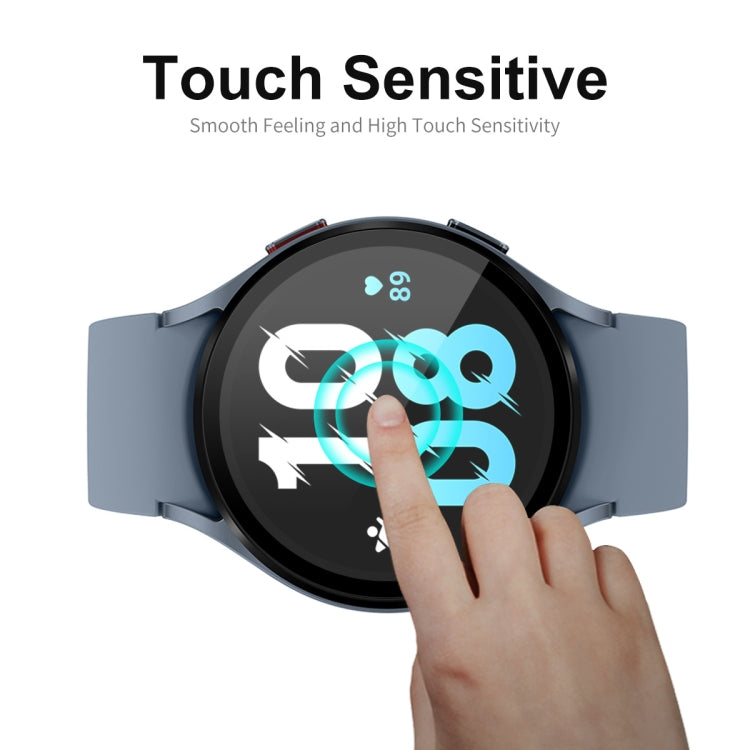 10 PCS For Samsung Galaxy Watch5 44mm ENKAY 9H Full Cover Tempered Glass Watch Film - Screen Protector by ENKAY | Online Shopping UK | buy2fix