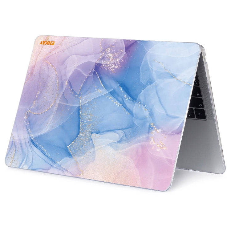 For MacBook Air 13.6 2022/2024 A2681 (M2) / A3113 (M3) ENKAY Hat-Prince Streamer Series Protective Crystal Case Cover Hard Shell(Streamer No.2) - MacBook Air Cases by ENKAY | Online Shopping UK | buy2fix