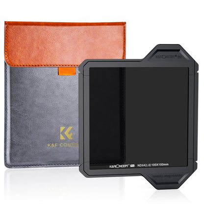 K&F CONCEPT SKU.1873 Full Color ND64 Square Filter ND Filter with Frame - Camera Accessories by K&F | Online Shopping UK | buy2fix