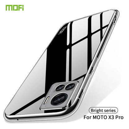 For Motorola Moto X30 Pro MOFI Ming Series Ultra-thin TPU Phone Case(Transparent) - Mobile Accessories by MOFI | Online Shopping UK | buy2fix