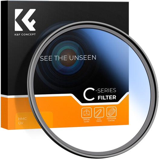 K&F CONCEPT KF01.1429 82mm MC UV Anti-Reflective Filter - Camera Accessories by K&F | Online Shopping UK | buy2fix