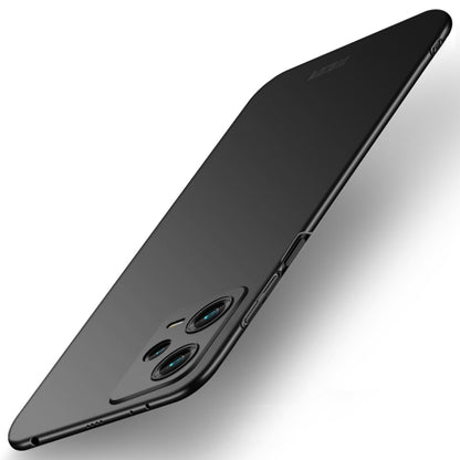 For Xiaomi Redmi Note 12 Pro+ China MOFI Micro Frosted PC Ultra-thin Hard Case(Black) - Note 12 Pro+ Cases by MOFI | Online Shopping UK | buy2fix