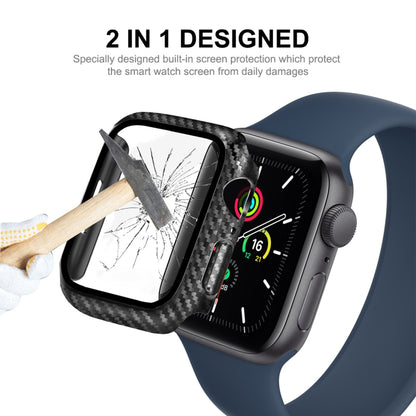 For Apple Watch Series 7＆8 45mm ENKAY Hat-Prince Waterproof Full Coverage PC Frame + 9H Tempered Glass Case - Watch Cases by ENKAY | Online Shopping UK | buy2fix